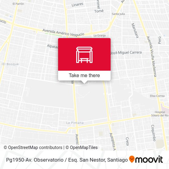 Pg1950-Av. Observatorio / Esq. San Nestor map
