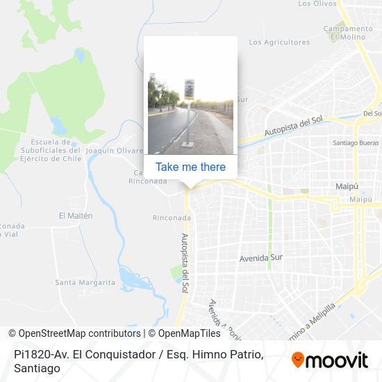 Mapa de Pi1820-Av. El Conquistador / Esq. Himno Patrio