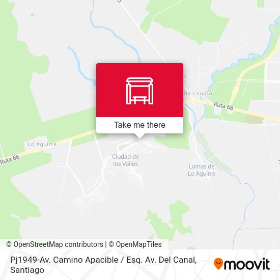 Mapa de Pj1949-Av. Camino Apacible / Esq. Av. Del Canal