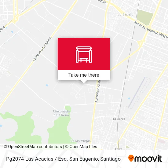 Pg2074-Las Acacias / Esq. San Eugenio map