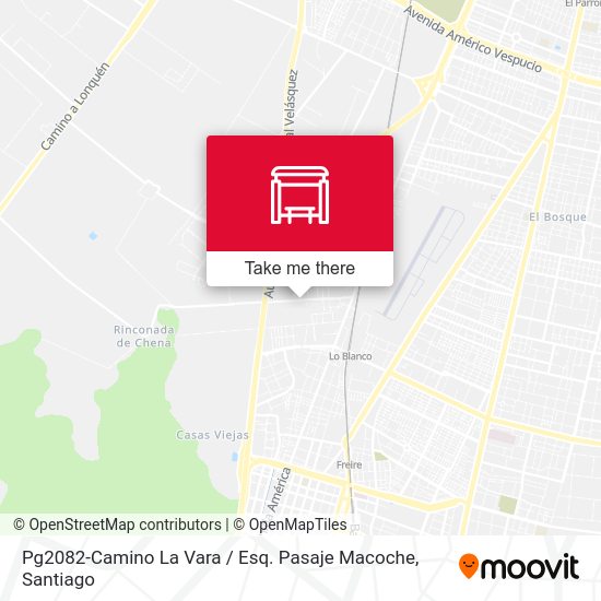 Pg2082-Camino La Vara / Esq. Pasaje Macoche map