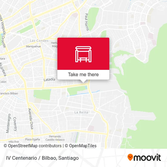 IV Centenario / Bilbao map