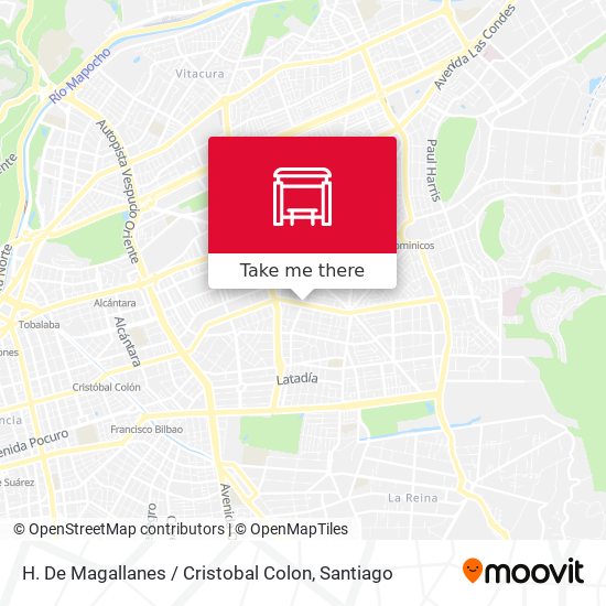 Mapa de H. De Magallanes / Cristobal Colon