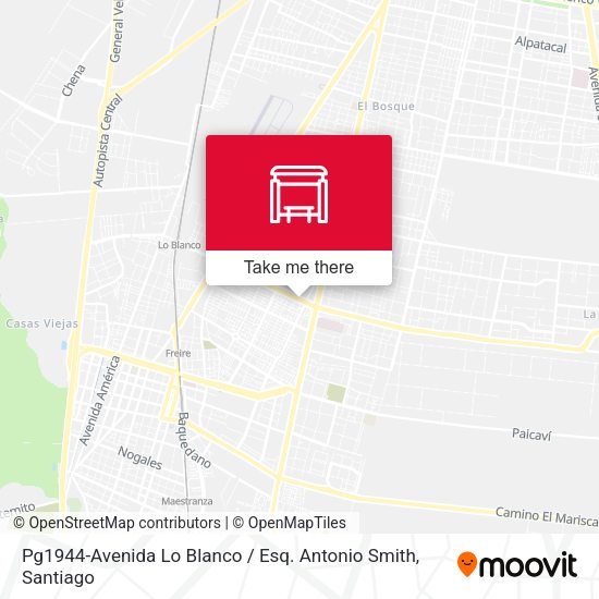 Pg1944-Avenida Lo Blanco / Esq. Antonio Smith map