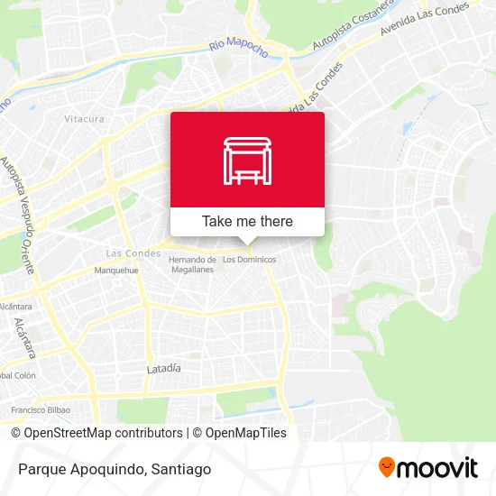 Parque Apoquindo map