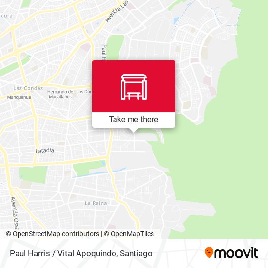 Paul Harris / Vital Apoquindo map