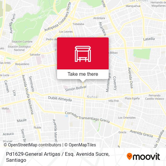 Pd1629-General Artigas / Esq. Avenida Sucre map