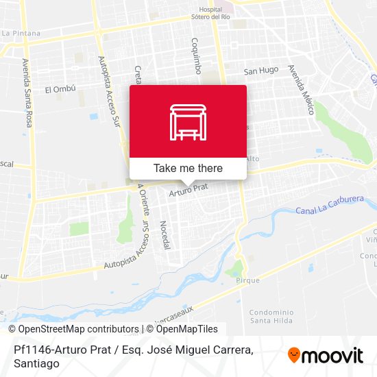 Mapa de Pf1146-Arturo Prat / Esq. José Miguel Carrera