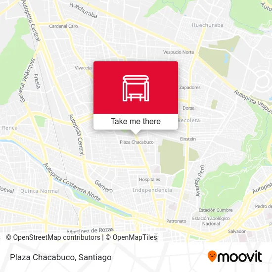 Plaza Chacabuco map