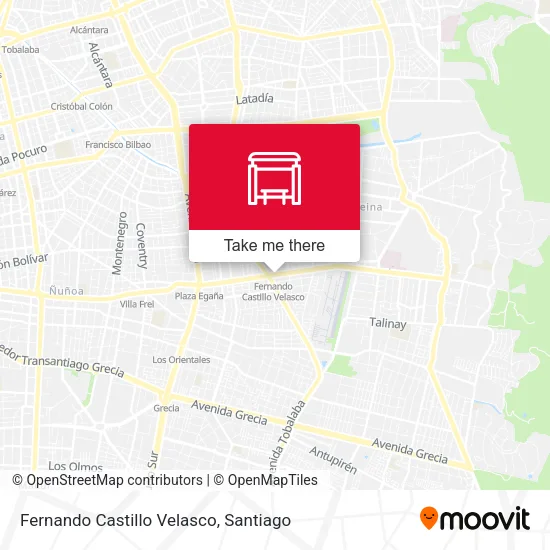 Fernando Castillo Velasco map