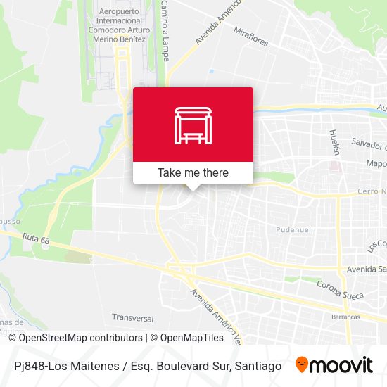 Mapa de Pj848-Los Maitenes / Esq. Boulevard Sur