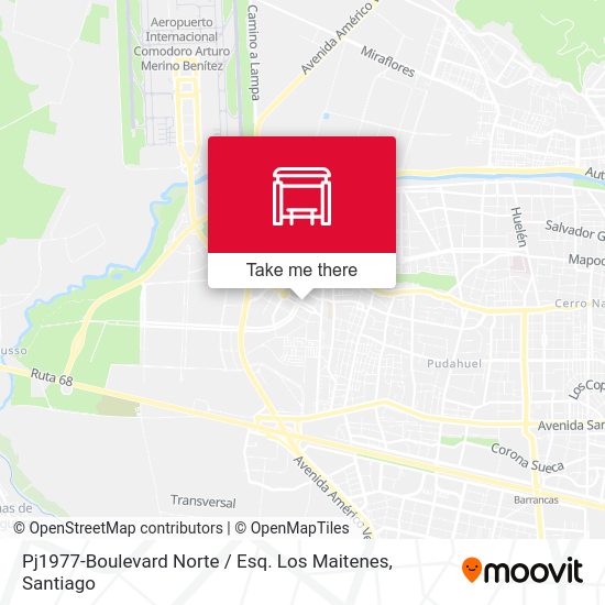 Pj1977-Boulevard Norte / Esq. Los Maitenes map