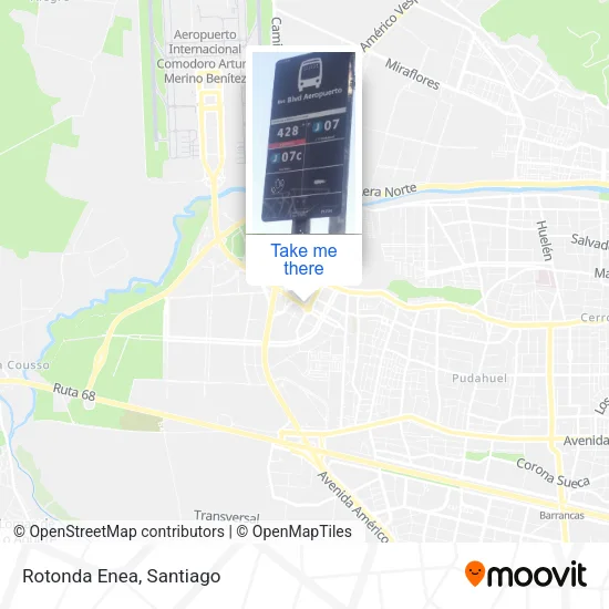 Rotonda Enea map