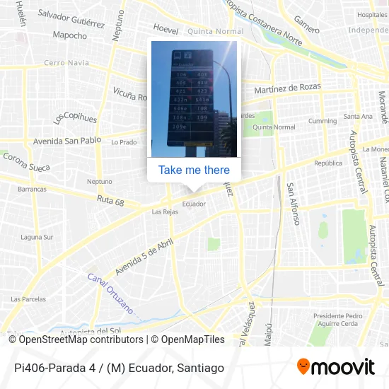 Pi406-Parada 4 / (M) Ecuador map