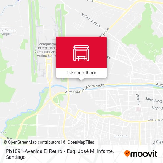 Pb1891-Avenida El Retiro / Esq. José M. Infante map