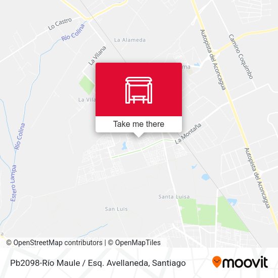 Mapa de Pb2098-Río Maule / Esq. Avellaneda