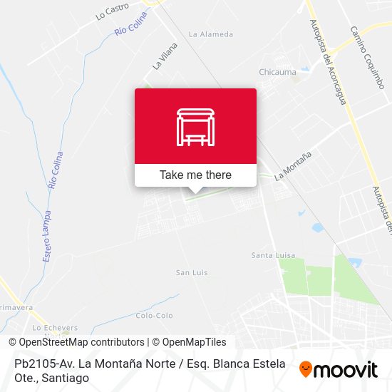Pb2105-Av. La Montaña Norte / Esq. Blanca Estela Ote. map