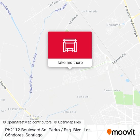 Mapa de Pb2112-Boulevard Sn. Pedro / Esq. Blvd. Los Cóndores