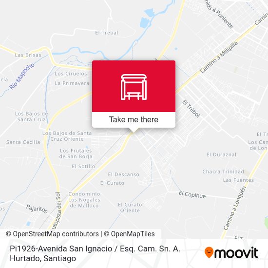Mapa de Pi1926-Avenida San Ignacio / Esq. Cam. Sn. A. Hurtado