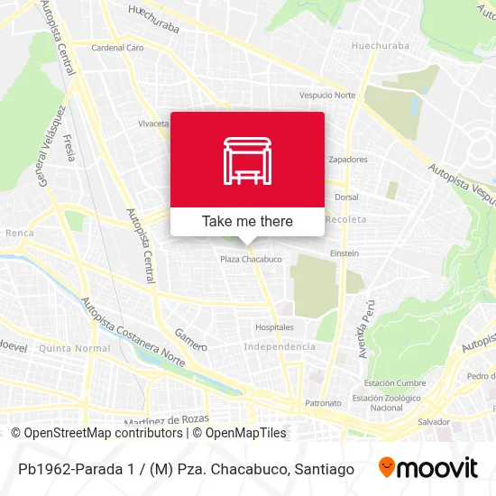 Pb1962-Parada 1 / (M) Pza. Chacabuco map
