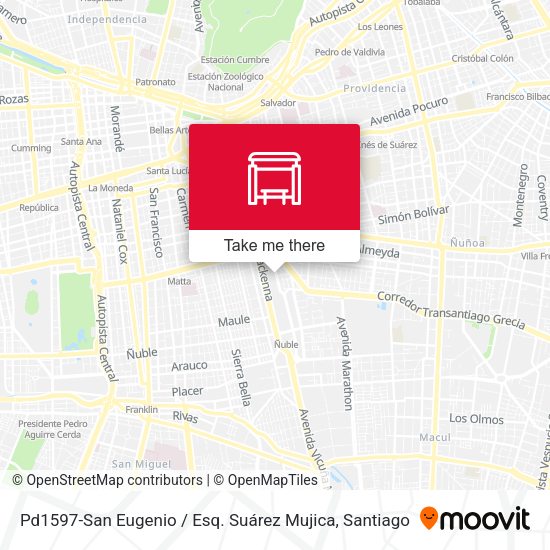Mapa de Pd1597-San Eugenio / Esq. Suárez Mujica