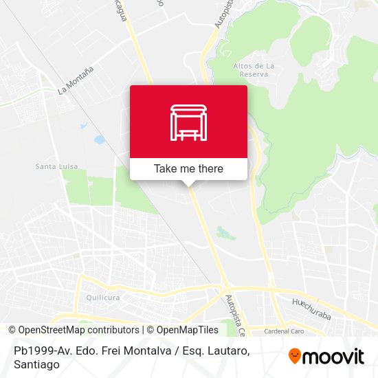 Pb1999-Av. Edo. Frei Montalva / Esq. Lautaro map