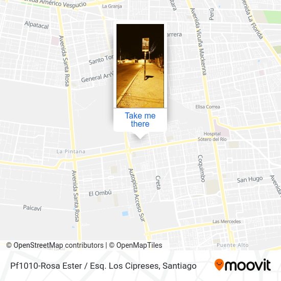Pf1010-Rosa Ester / Esq. Los Cipreses map