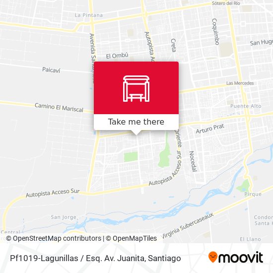 Pf1019-Lagunillas / Esq. Av. Juanita map