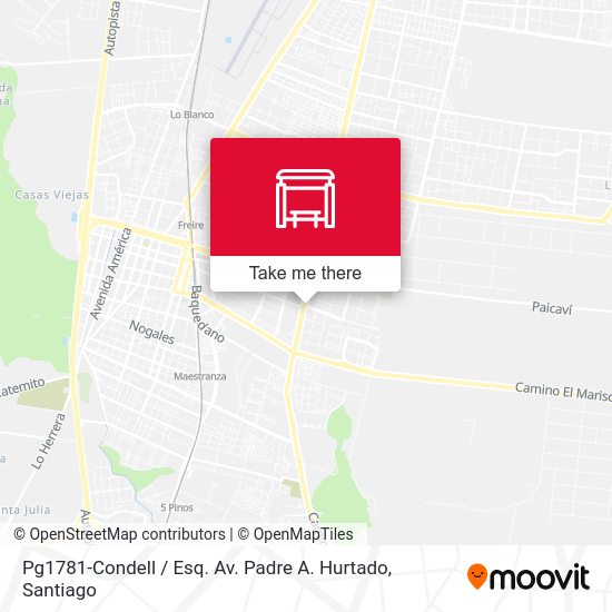 Pg1781-Condell / Esq. Av. Padre A. Hurtado map