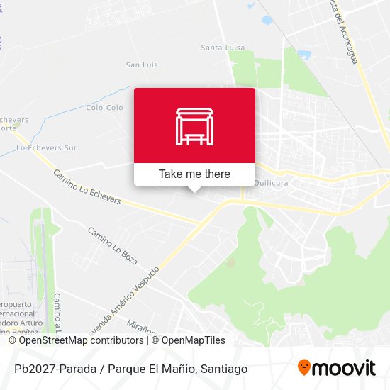 Mapa de Pb2027-Parada  / Parque El Mañio