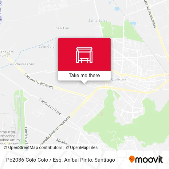 Mapa de Pb2036-Colo Colo / Esq. Aníbal Pinto