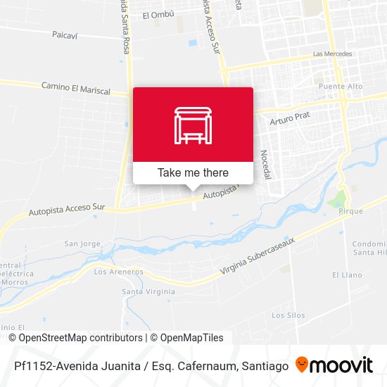 Pf1152-Avenida Juanita / Esq. Cafernaum map