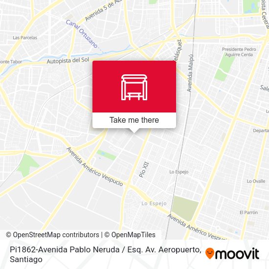 Mapa de Pi1862-Avenida Pablo Neruda / Esq. Av. Aeropuerto