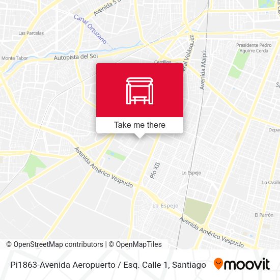 Pi1863-Avenida Aeropuerto / Esq. Calle 1 map