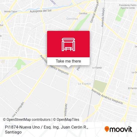 Pi1874-Nueva Uno / Esq. Ing. Juan Cerón R. map