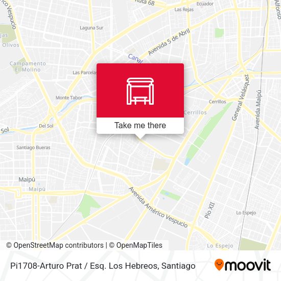 Mapa de Pi1708-Arturo Prat / Esq. Los Hebreos