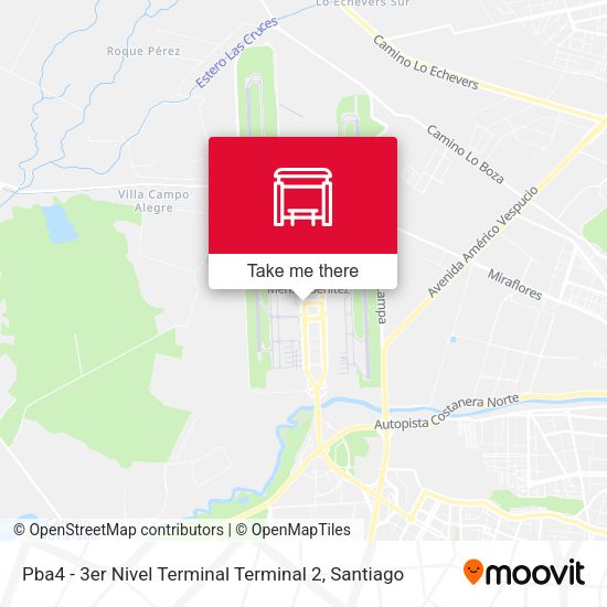 Mapa de Pba4 - 3er Nivel Terminal Terminal 2