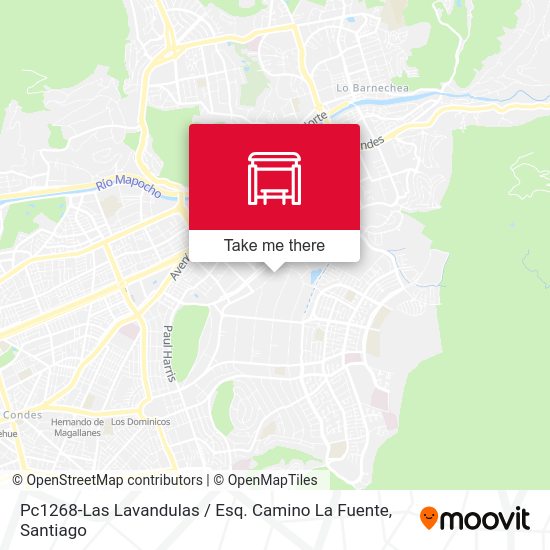 Pc1268-Las Lavandulas / Esq. Camino La Fuente map