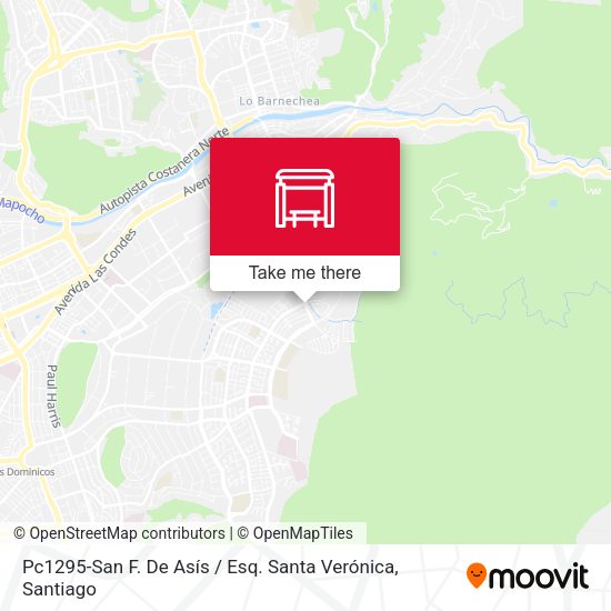 Pc1295-San F. De Asís / Esq. Santa Verónica map