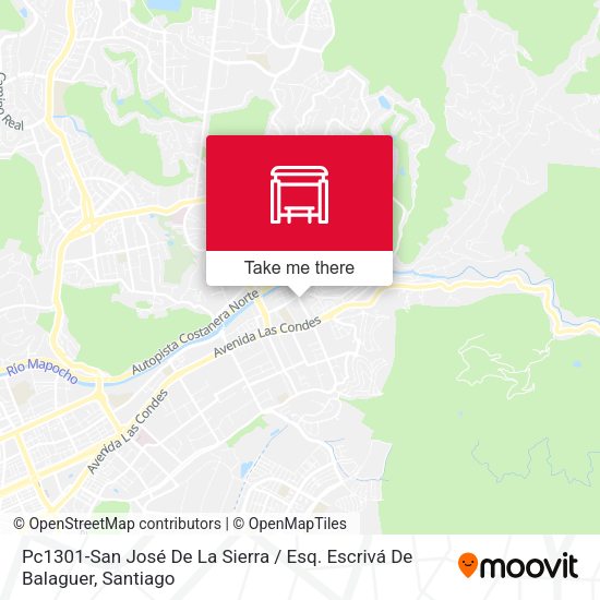 Pc1301-San José De La Sierra / Esq. Escrivá De Balaguer map