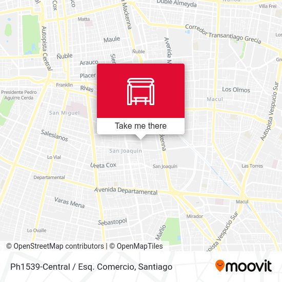Ph1539-Central / Esq. Comercio map