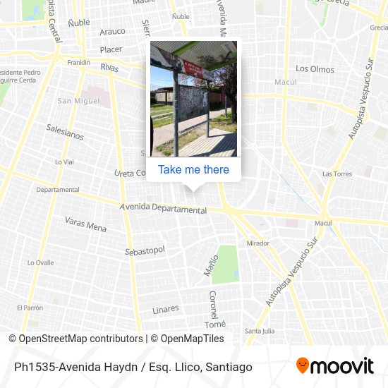 Ph1535-Avenida Haydn / Esq. Llico map
