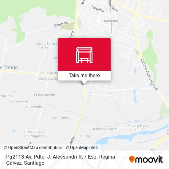 Pg2113-Av. Pdte. J. Alessandri R. / Esq. Regina Gálvez map