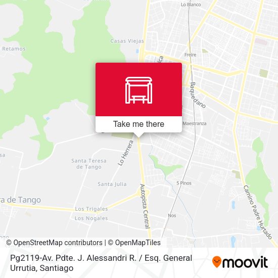 Mapa de Pg2119-Av. Pdte. J. Alessandri R. / Esq. General Urrutia