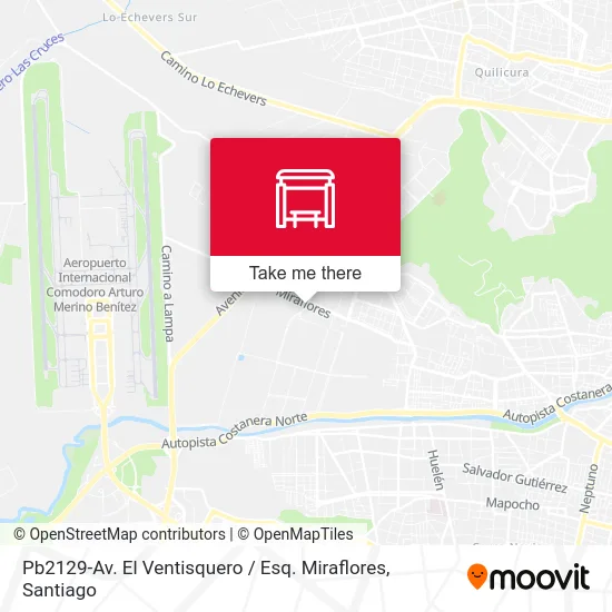 Pb2129-Av. El Ventisquero / Esq. Miraflores map