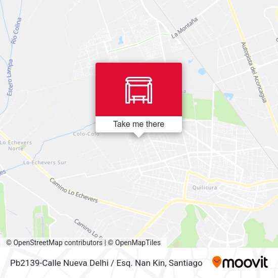 Pb2139-Calle Nueva Delhi / Esq. Nan Kin map