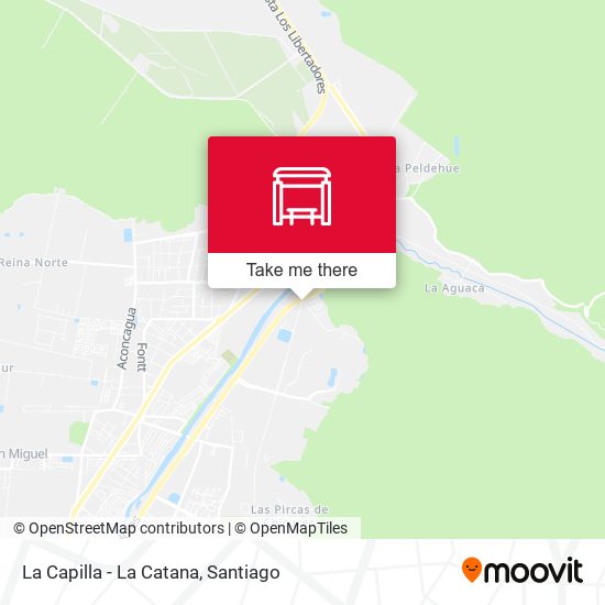 Mapa de La Capilla - La Catana