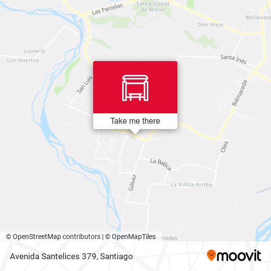 Avenida Santelices 379 map