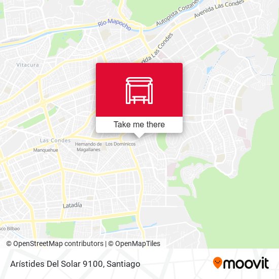 Arístides Del Solar 9100 map