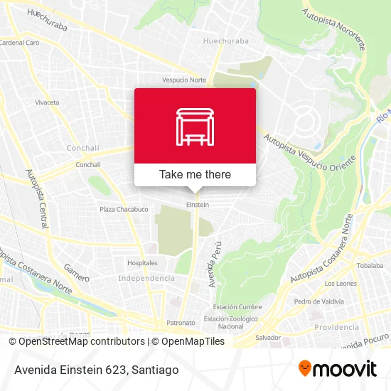 Avenida Einstein 623 map